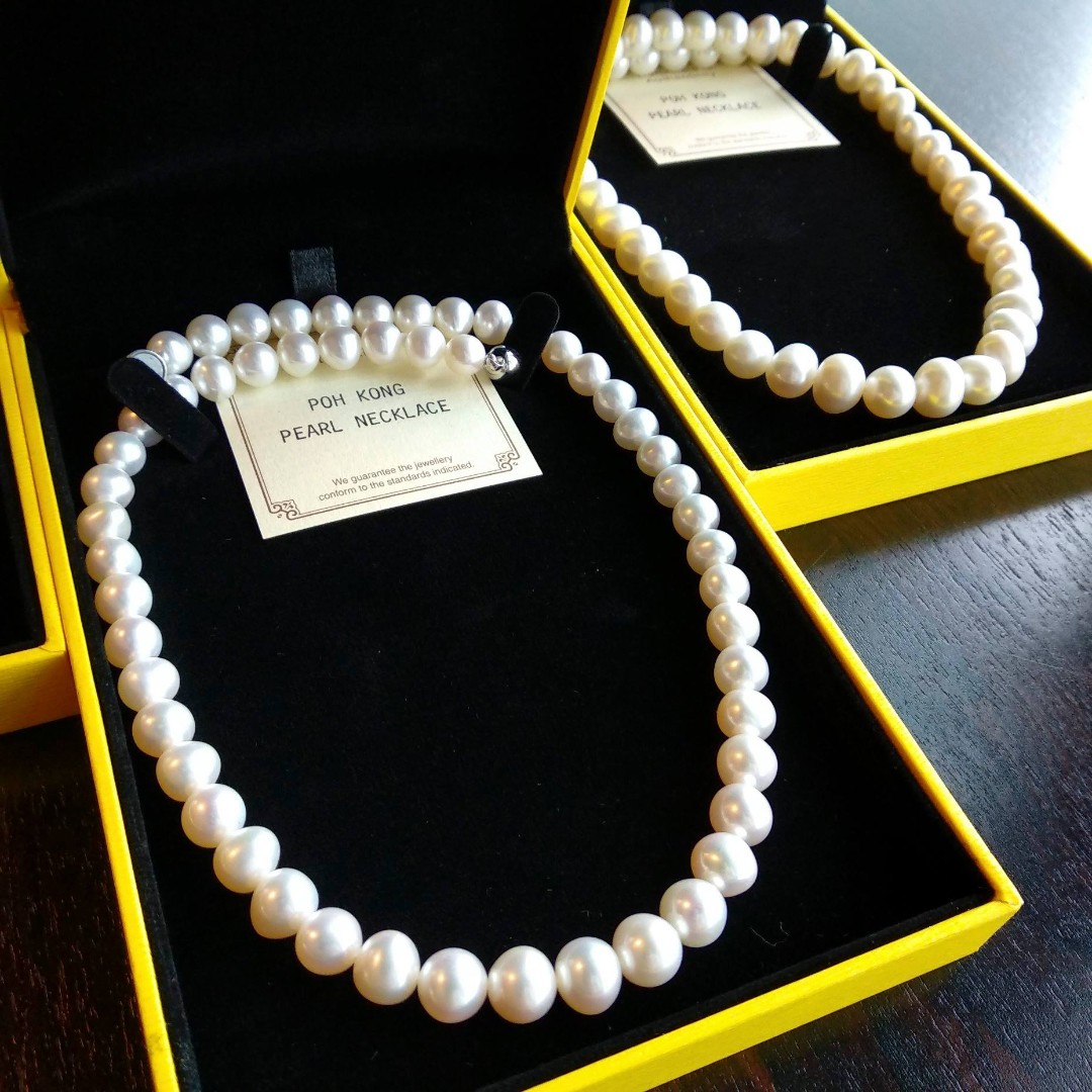 Poh kong sales pearl necklace