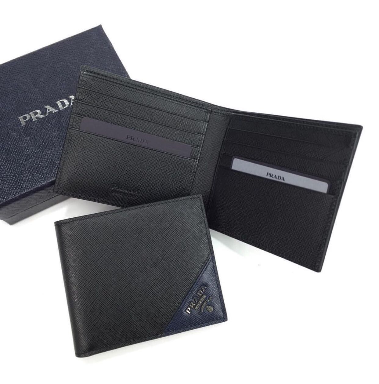 prada mens wallet sale