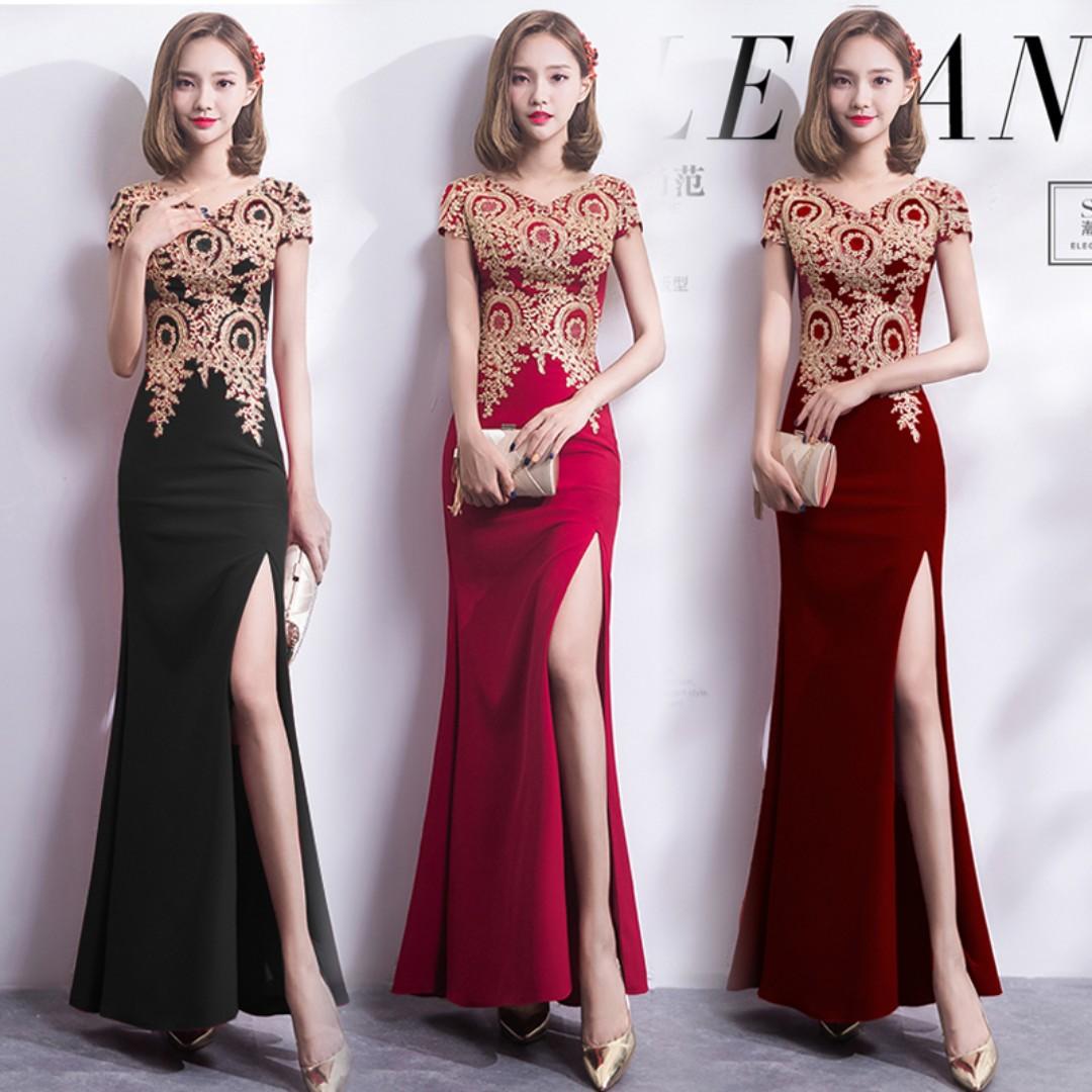 Black red and gold outfit clearance