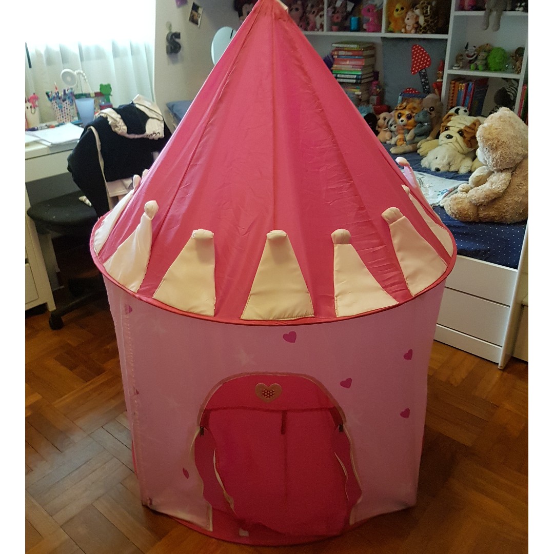 Princess tent, Babies & Kids, Babies & Kids Fashion on Carousell