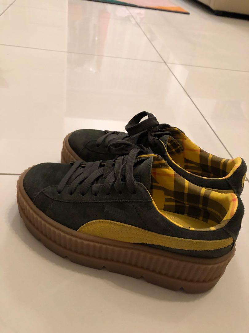 fenty platform sneakers