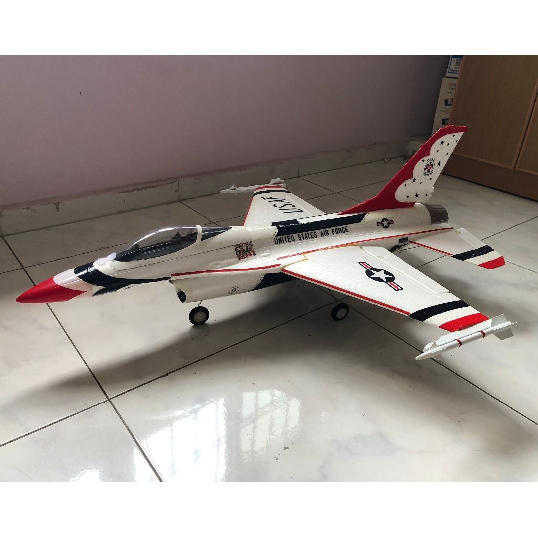 Rc Plane F16 Brand Art Tech Plug And Fly Without Remote Control And Battery Toys Games Others On Carousell