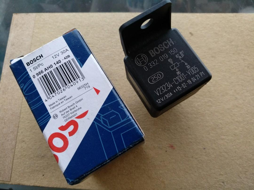 Relay Kaki 5 12v Bosch Mobil Motor Mobil Untuk Dijual Di Carousell