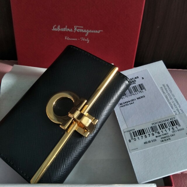 Salvatore Ferragamo keypouch, Luxury, Accessories on Carousell