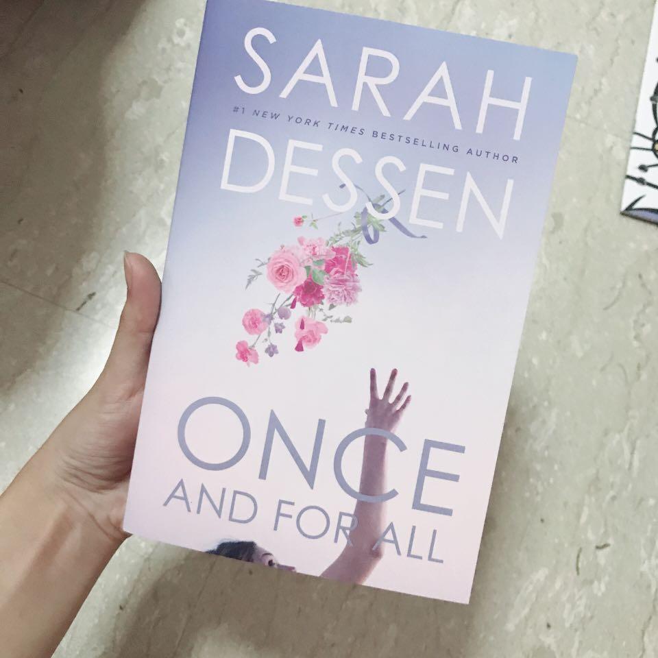 Sarah Dessen Once And For All Books Stationery Fiction On Carousell