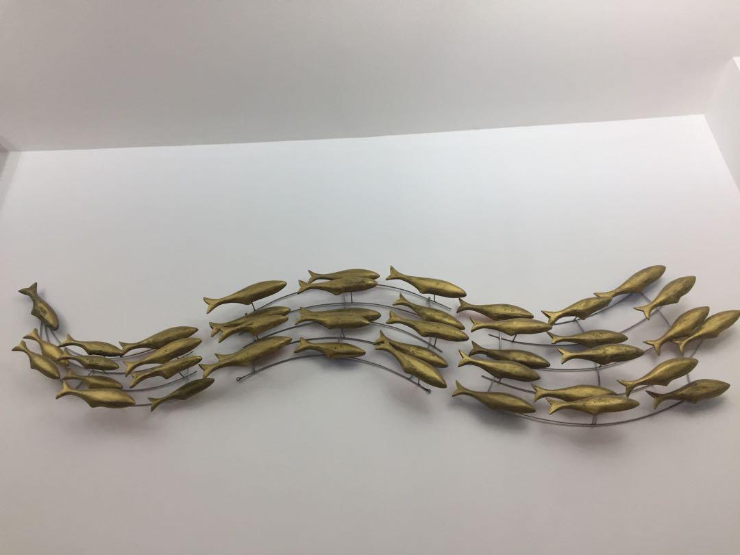 School Of Fish Wall Decoration On Carousell