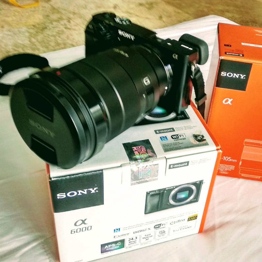 Sony A6000 Lensa Epz 18 105mm F4 G Oss Fotografi Di Carousell
