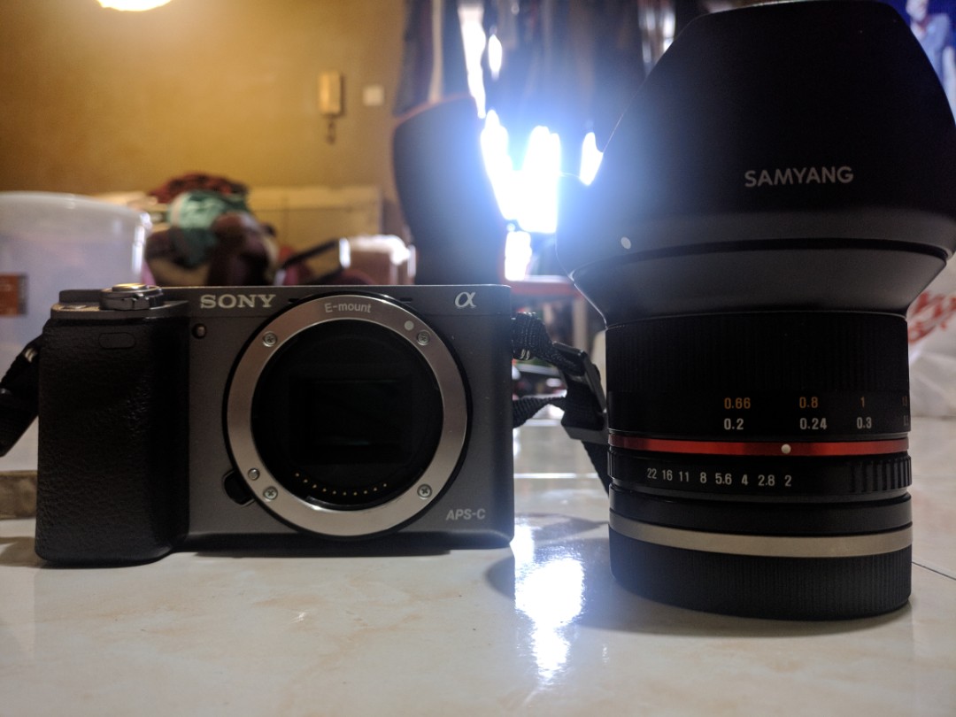 Sony A6000 with Samyang 12mm, Photography, Lens & Kits on Carousell