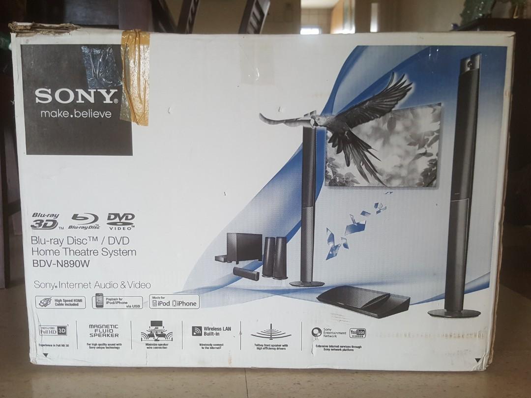 Sony Blu Ray DVD Home Theatre System, TV & Home Appliances, TV