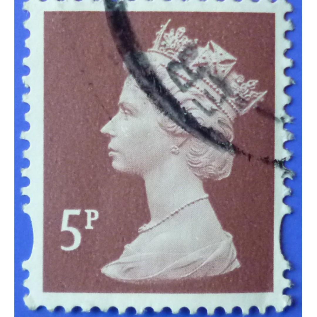 Stamp UK Great Britain 2009 Definitive Queen Elizabeth II Decimal