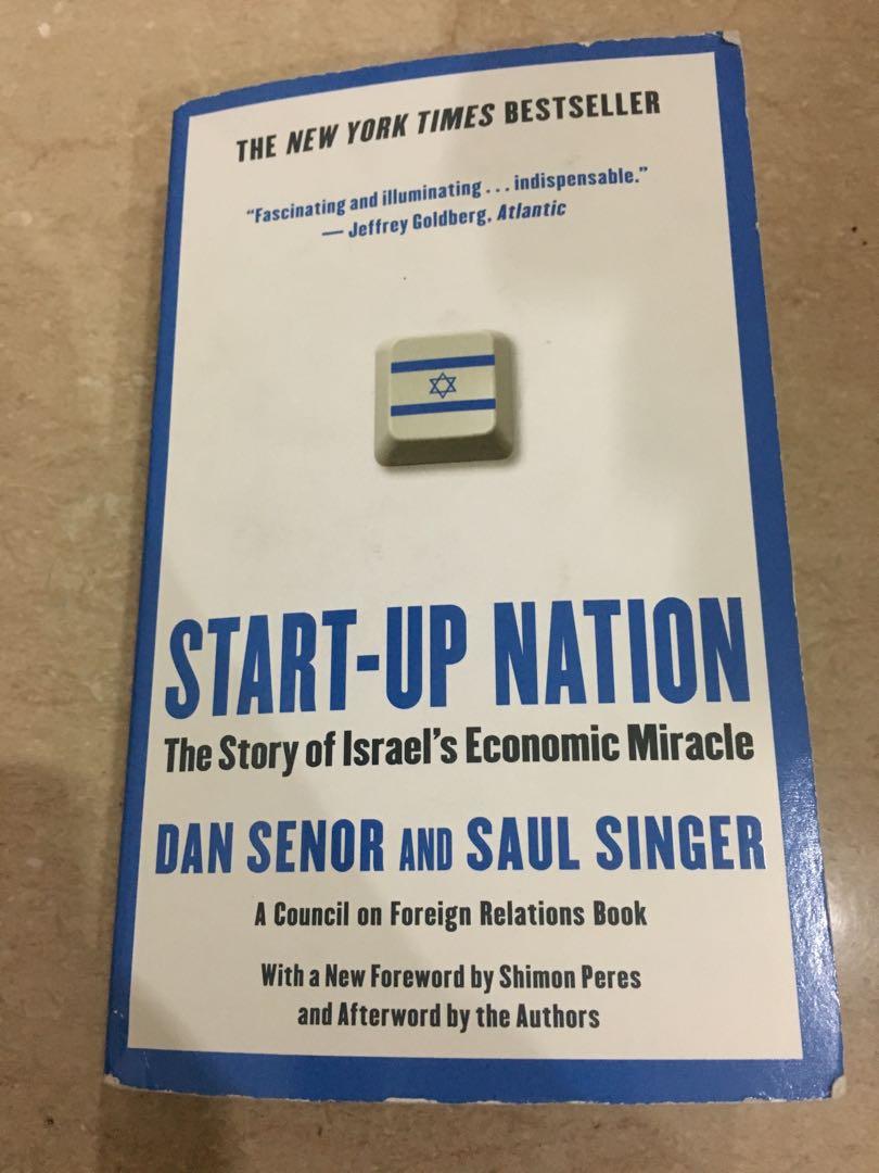 Start Up Nation The Story Of Israel S Economic Miracle Books