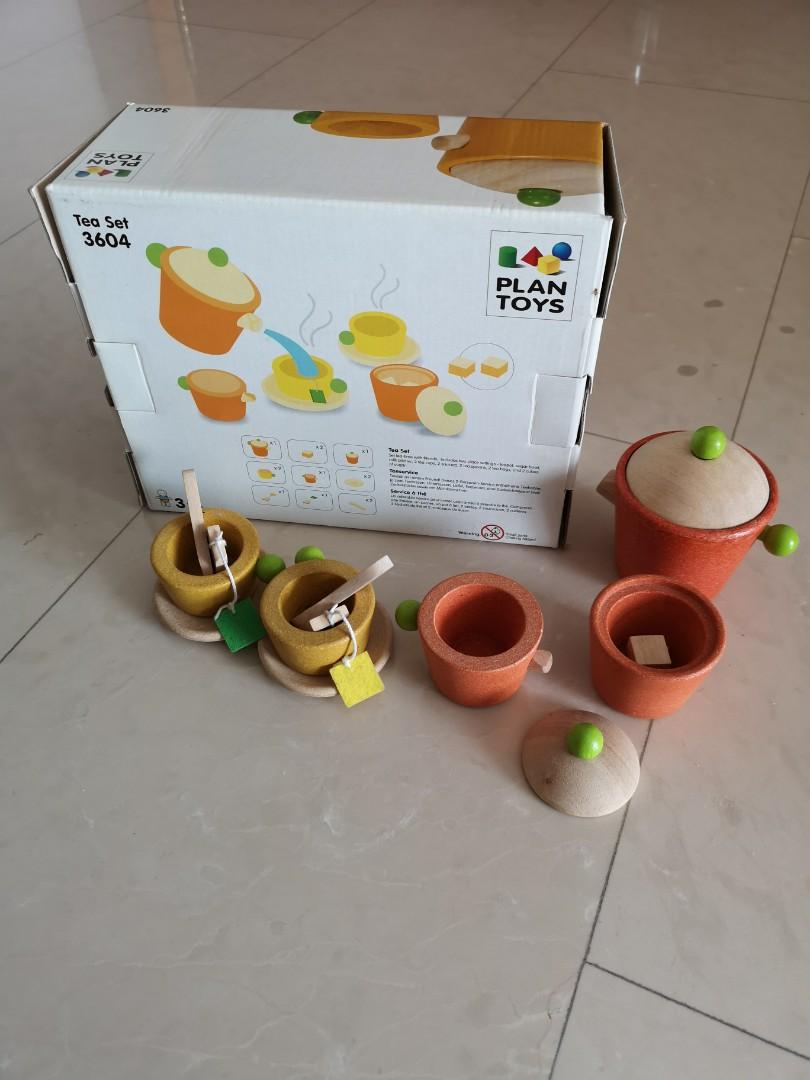 plan toys tea set