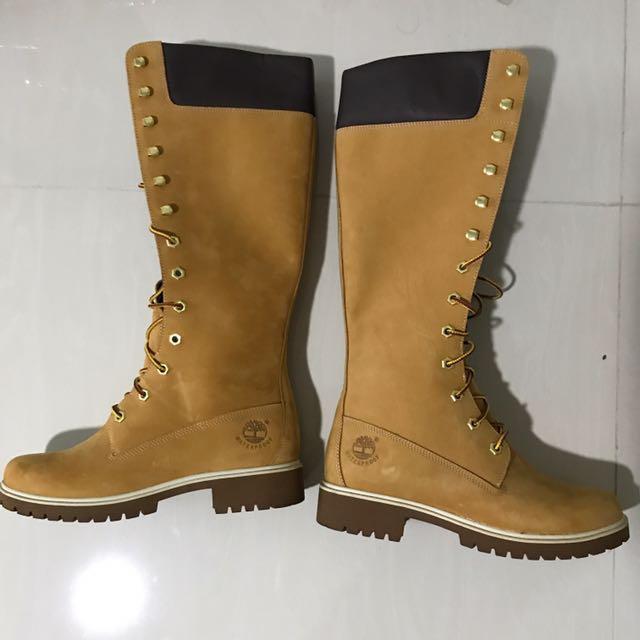 knee high timberland boots for women