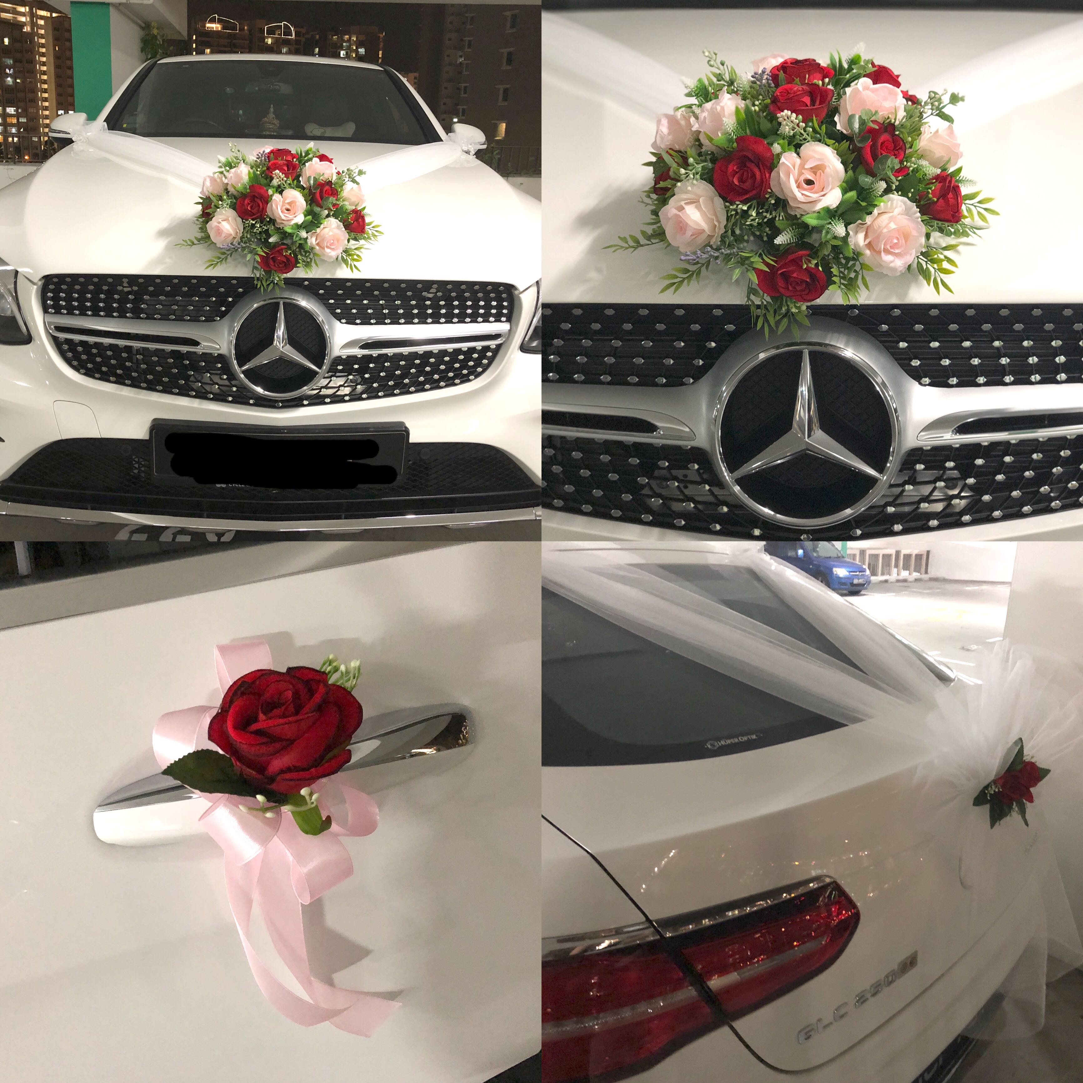 Wedding Car Decor Design Craft Others On Carousell