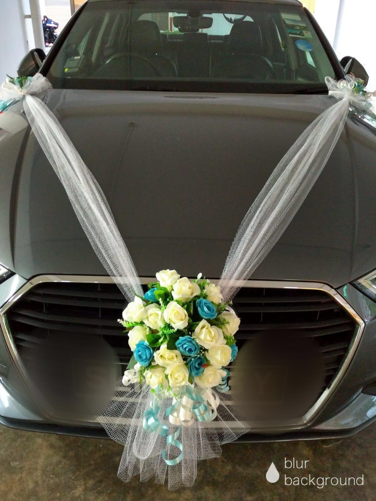 Wedding Car Flower Decoration Bridal Car Flower Decor Everything