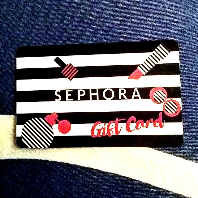 100 Sephora Gift Card Entertainment Gift Cards Vouchers On Carousell