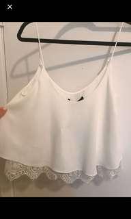 Zara lace cami