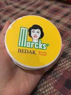 Bedak marcks
