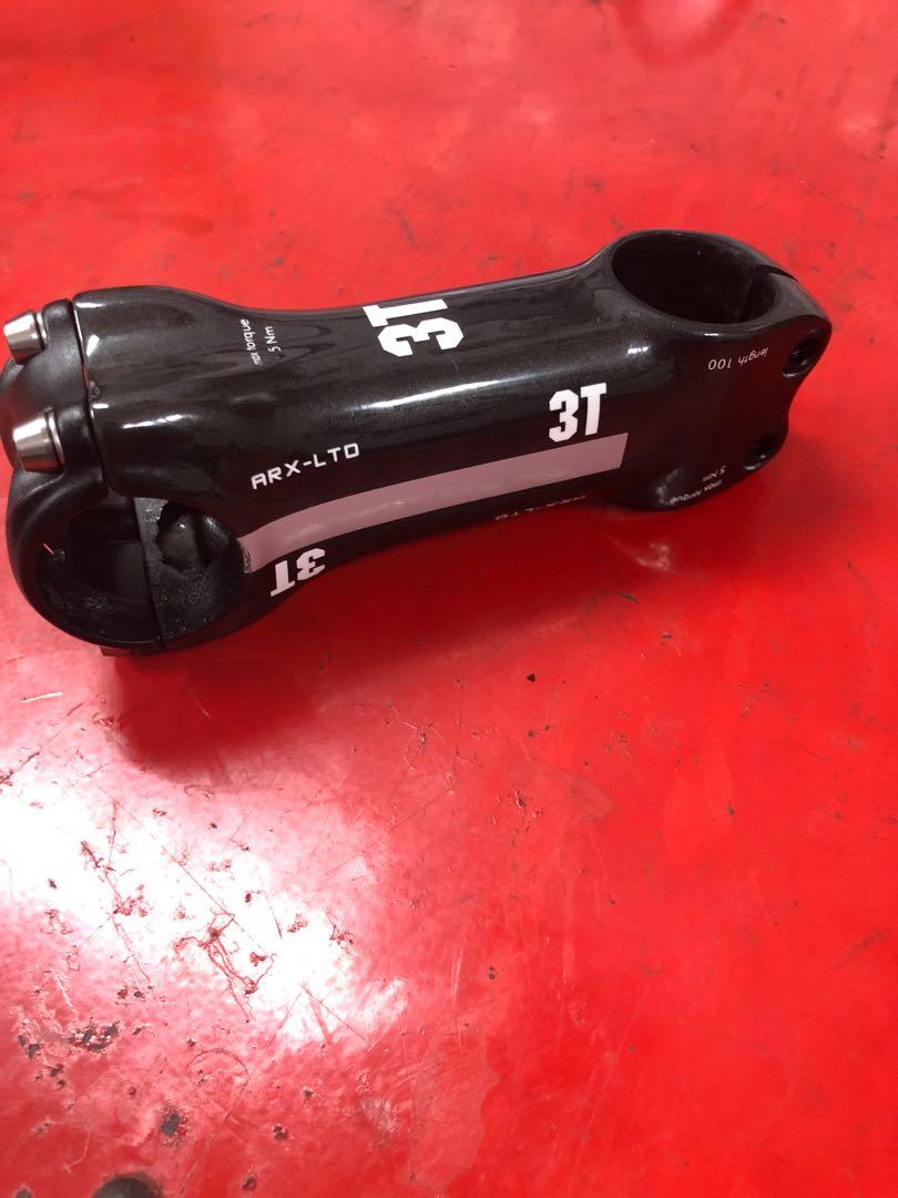 3T ARX LTD 100mm carbon stem, Sports Equipment, Bicycles & Parts, Bicycles on Carousell