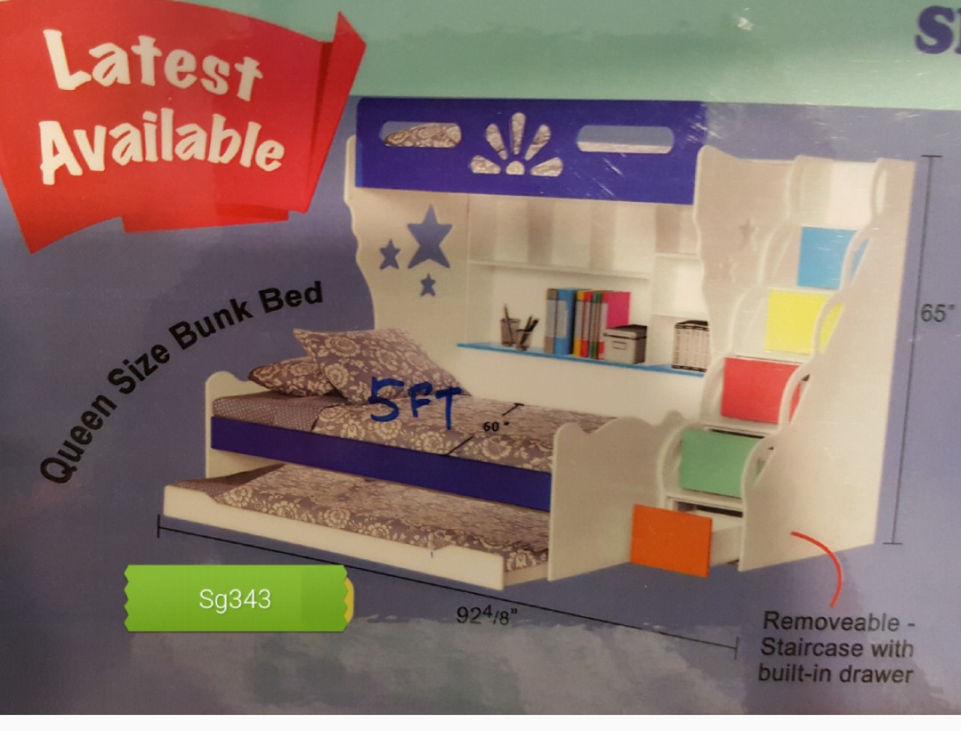 Bunk Bed 3ft 5ft With Pull Out Furniture Beds Photo