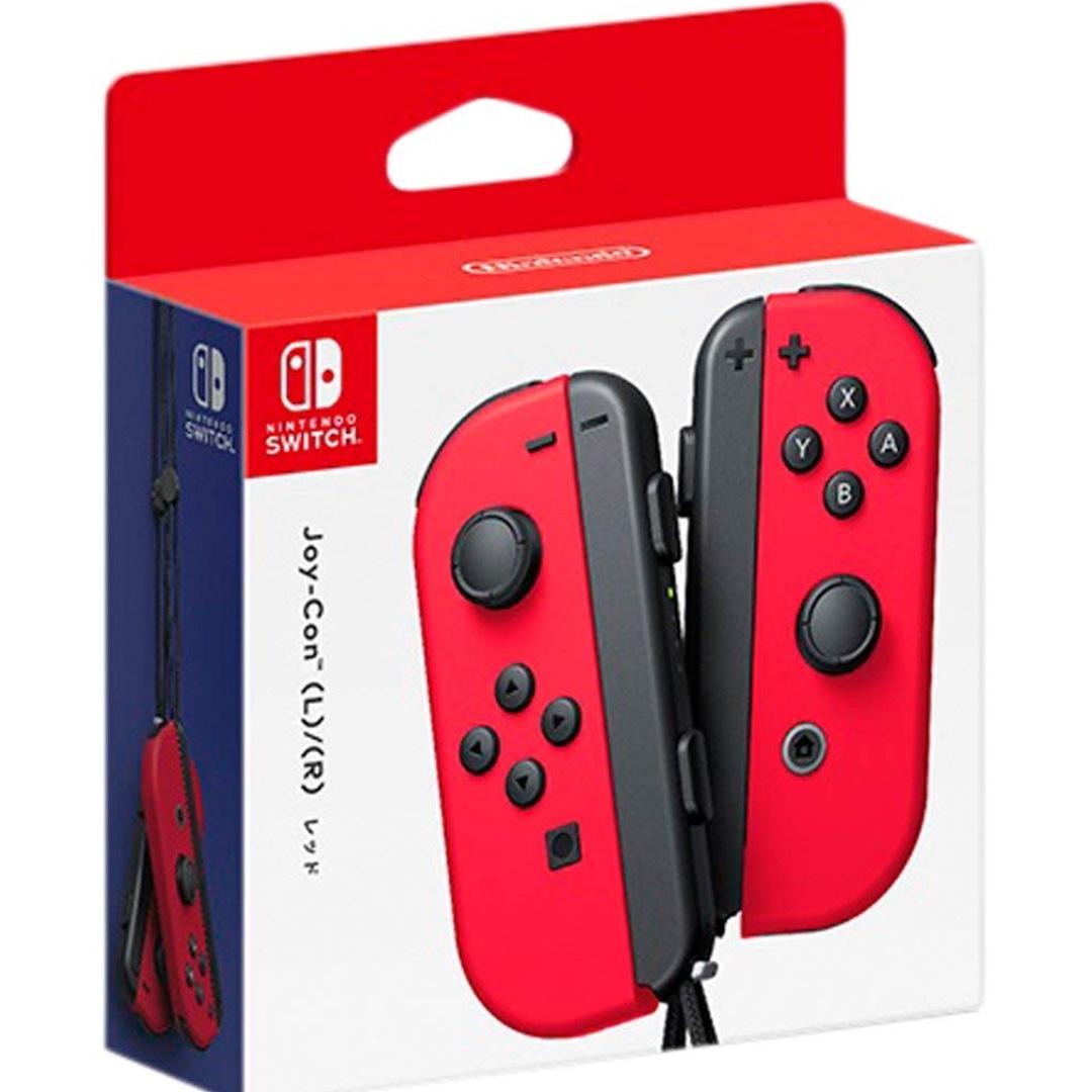 全新Nintendo 任天堂Switch Joy-Con L R 左右紅色手掣套裝, 電子遊戲