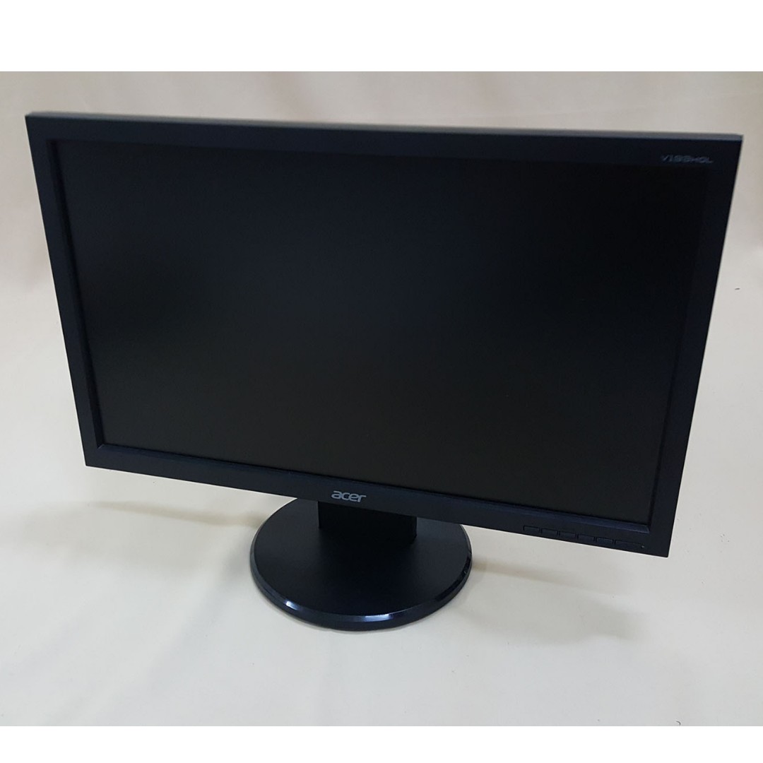 ACER 19 INCH LCD MONITOR V193HQV WIDE SCREEN, Computers & Tech, Parts ...