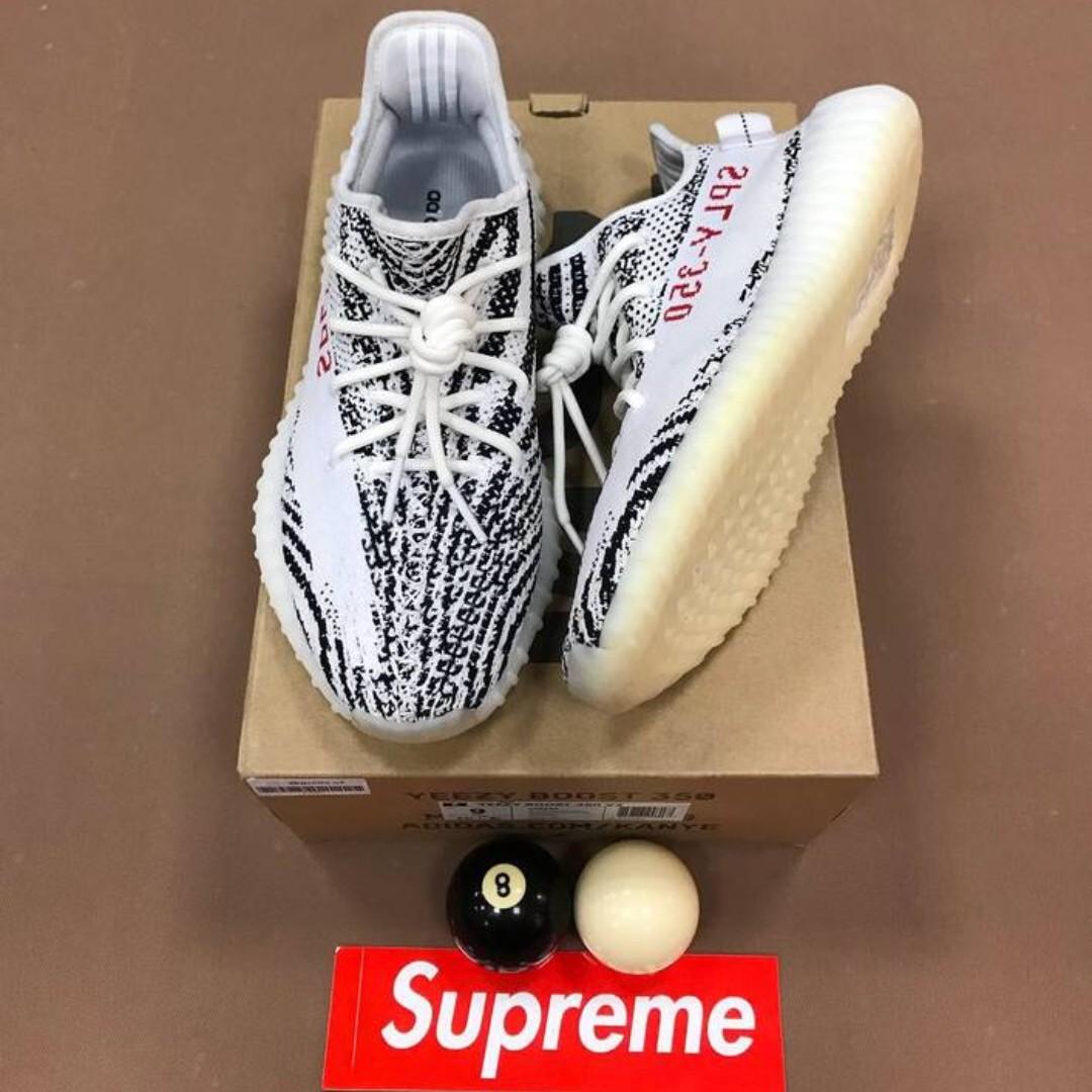 Adidas Adidas Kanye West Yeezy Boost Yeezys 350 Zebra Women S Fashion Shoes Sneakers On Carousell