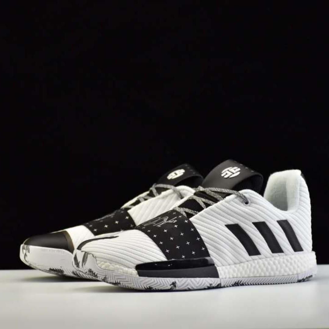 harden 3 white black