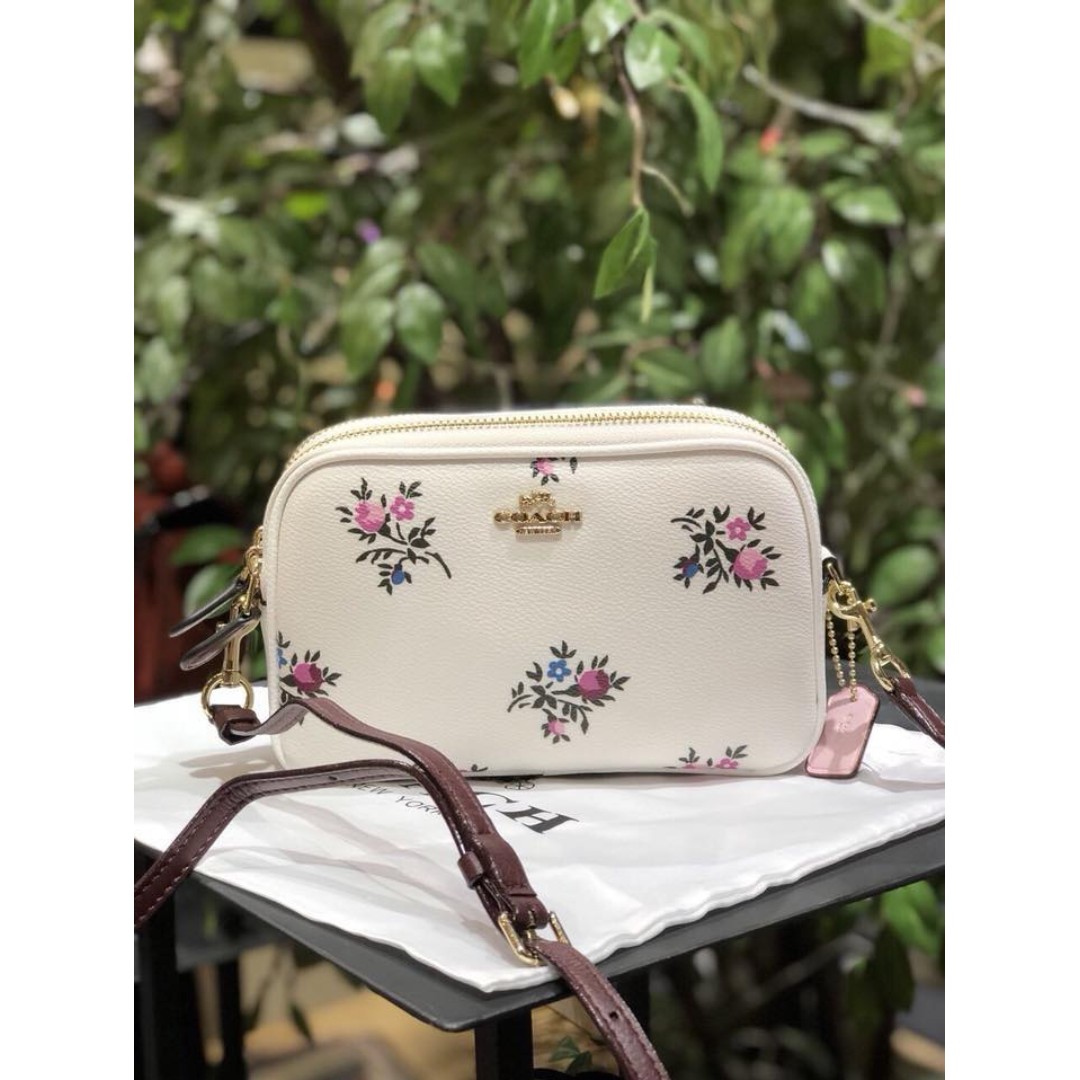 floral coach crossbody bag