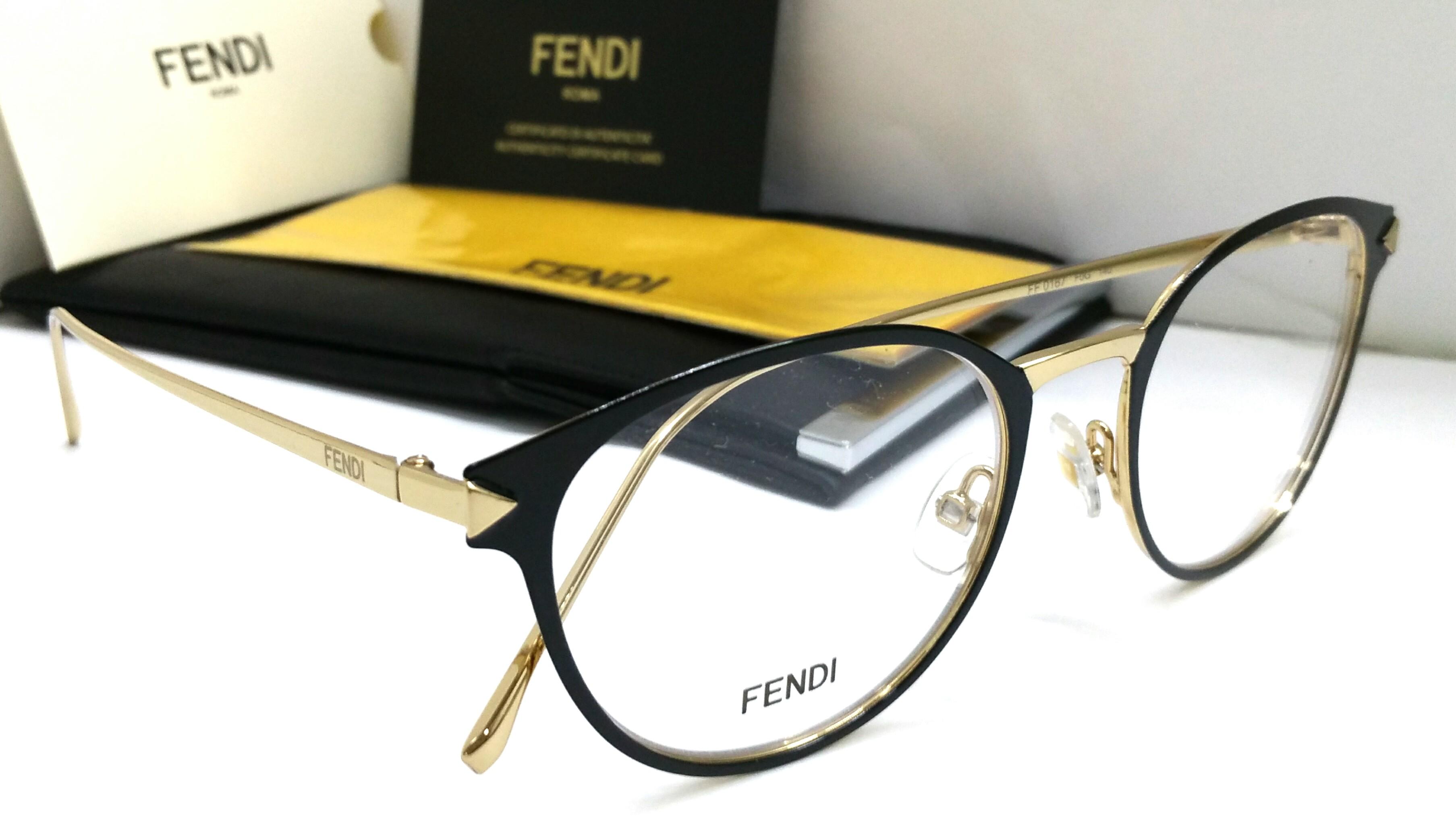 Authentic FENDI Spectacles Eyewear FF
