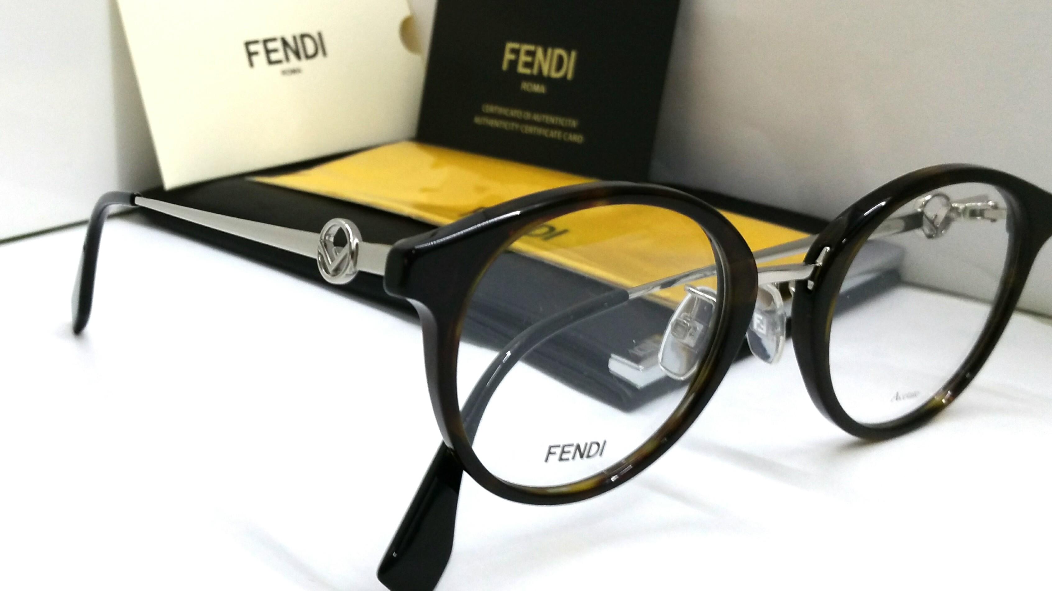 Authentic FENDI Spectacles Eyewear FF 
