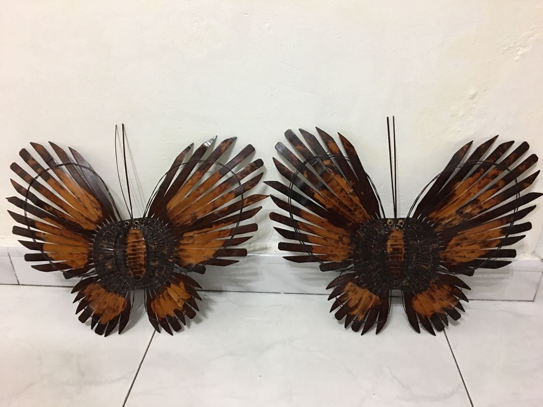 Bamboo Butterfly Wall Decor Furniture Home Decor Others On
