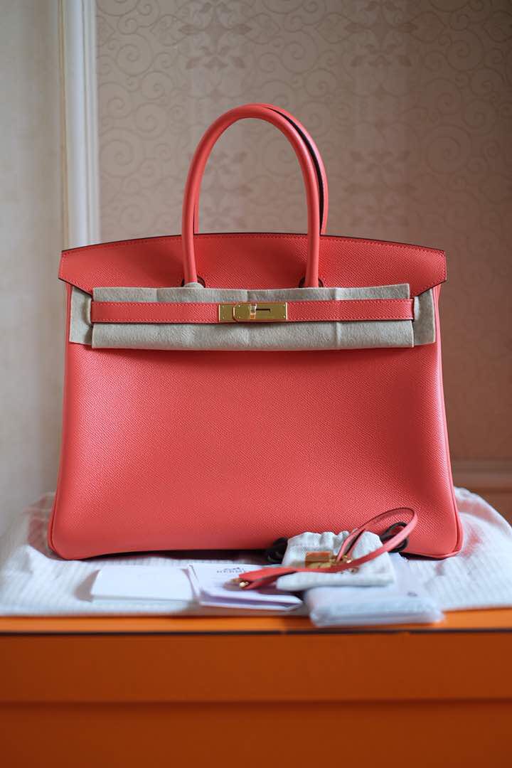 Hermès Rose Tyrien And 5P Bubblegum Pink Epsom Birkin 35 Gold Hardware,  2015 Special Order (SO) Available For Immediate Sale At Sotheby's