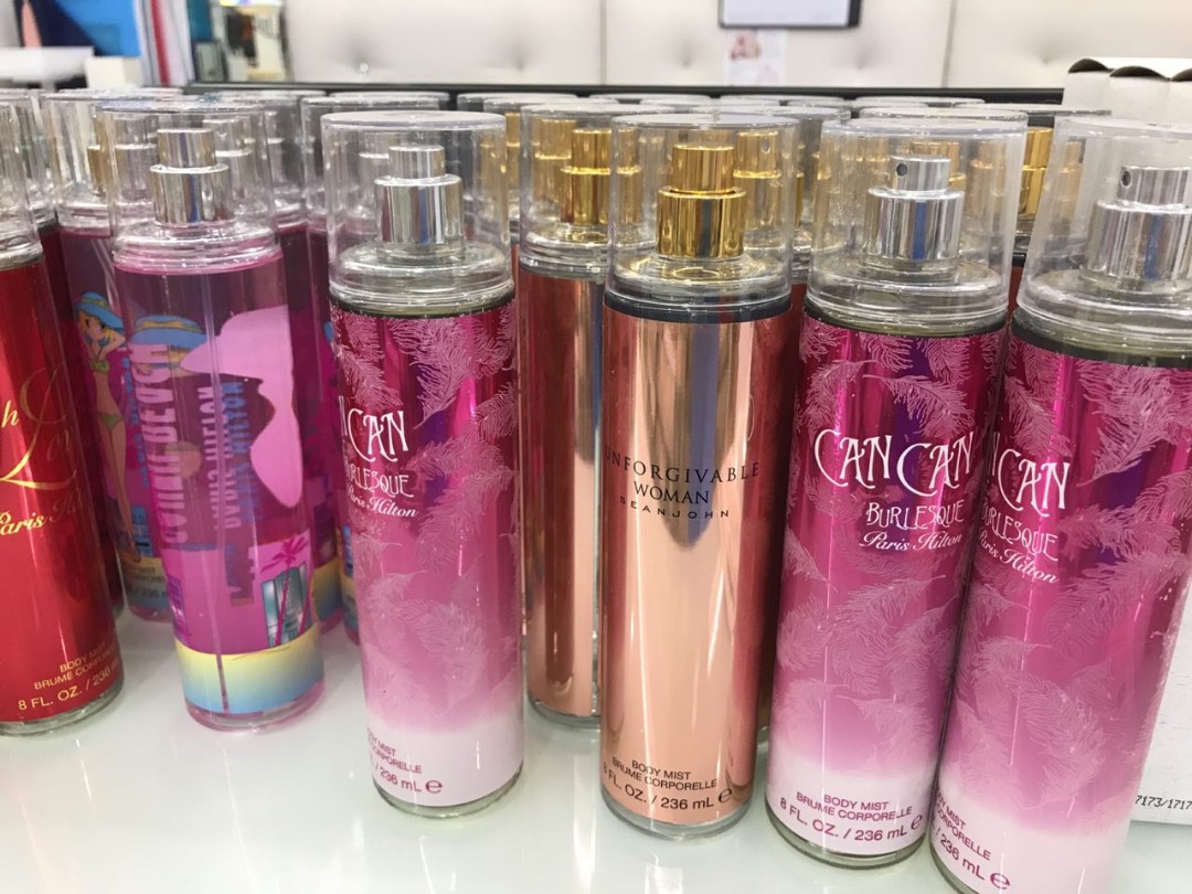 Celebrity body mist 2025