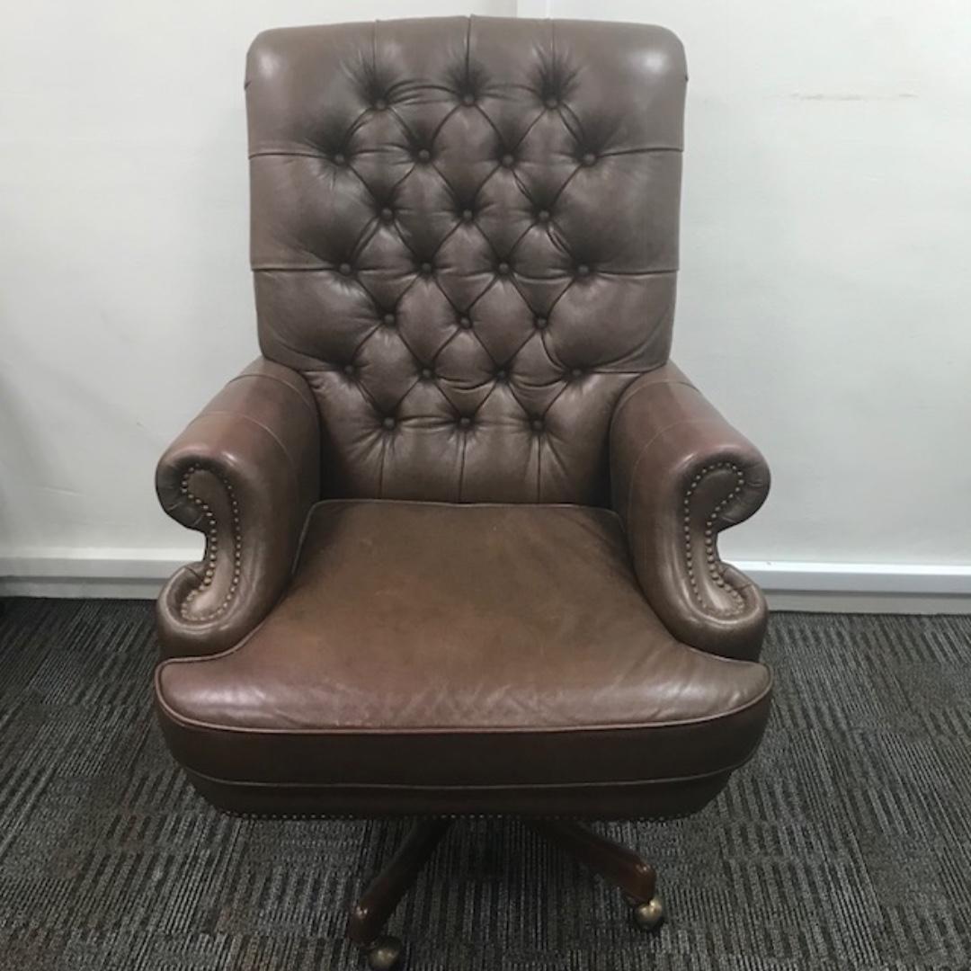 Bradington Young Executive Office Leather Chair Furniture Home