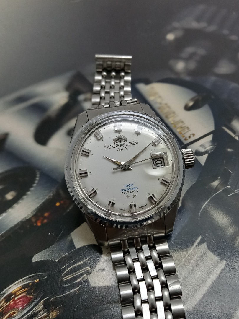 Orient automatic sale 21 jewels 100m
