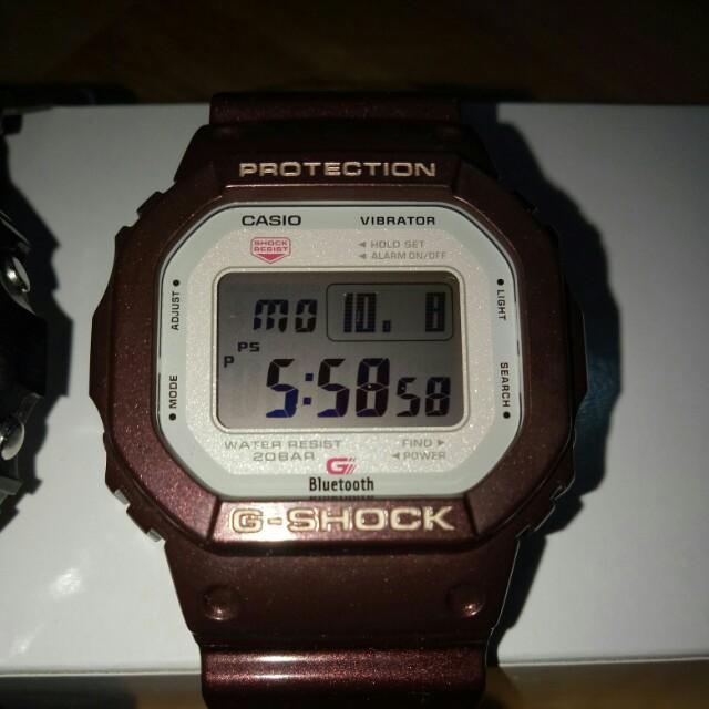 G shock 5600 best sale bluetooth