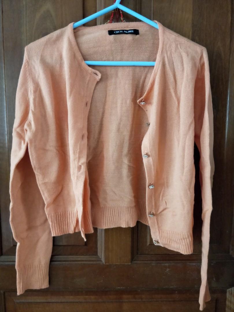 cecil hoodie cardigan