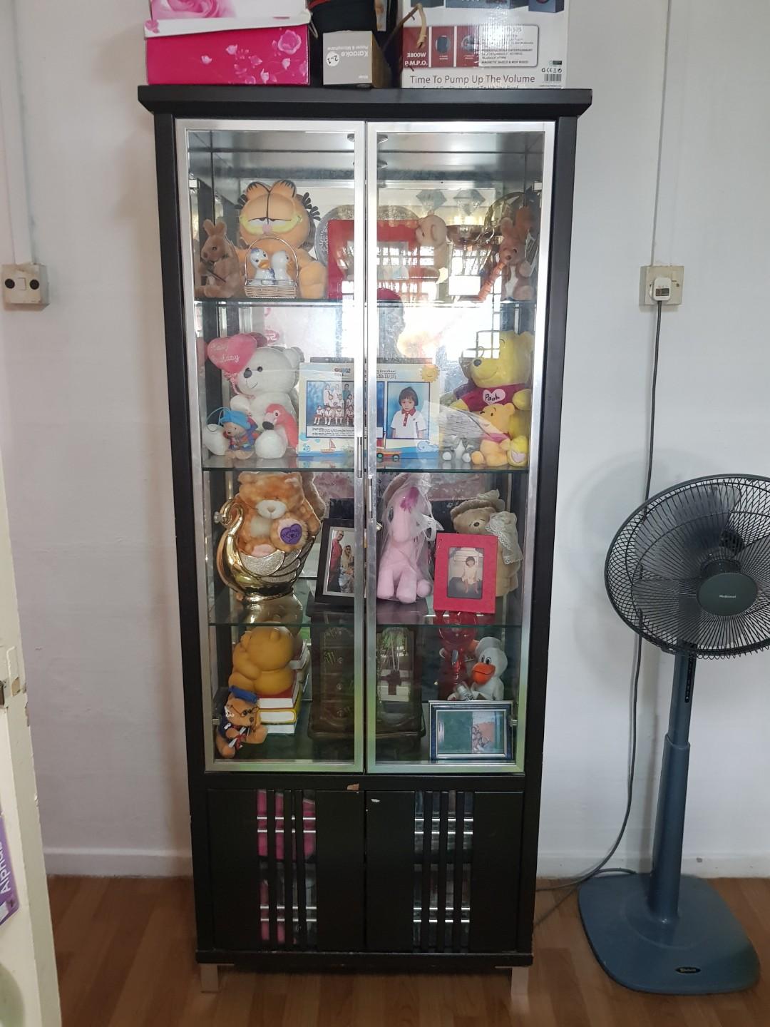 Price Drop Cheap Display Cabinet Furniture Home Decor Others On Carousell