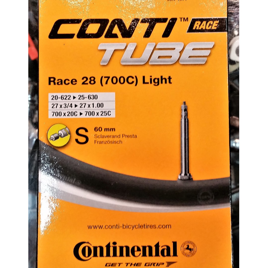 continental race road inner tube