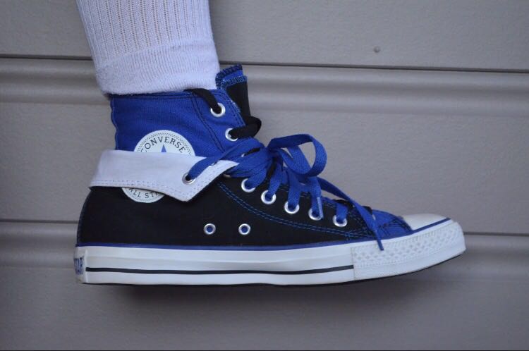 double layer converse high tops