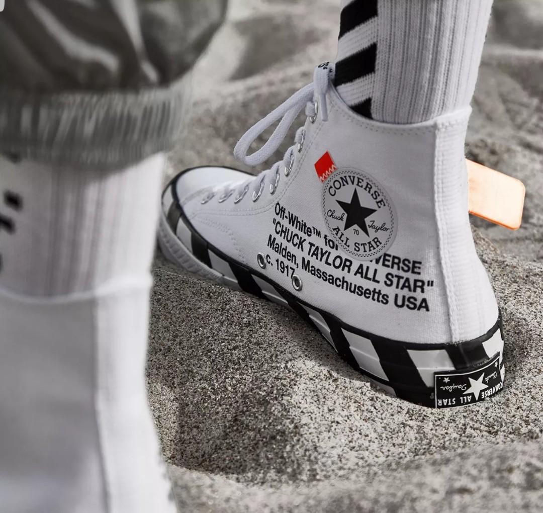 CONVERSE X OFF WHITE CHUCK TAYLOR 1970S HI