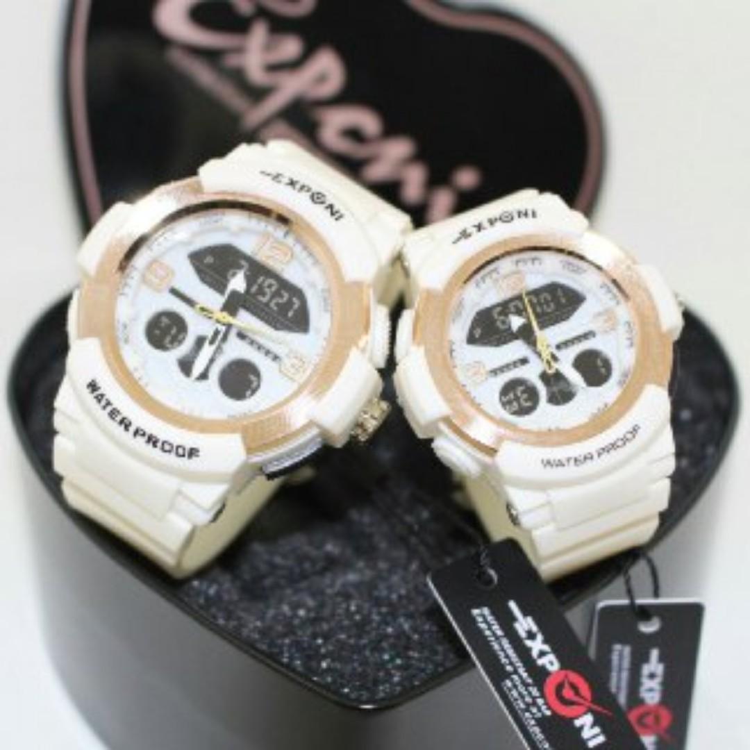 EXPONI COUPLE SET WATCHES, Luxury, Watches on Carousell