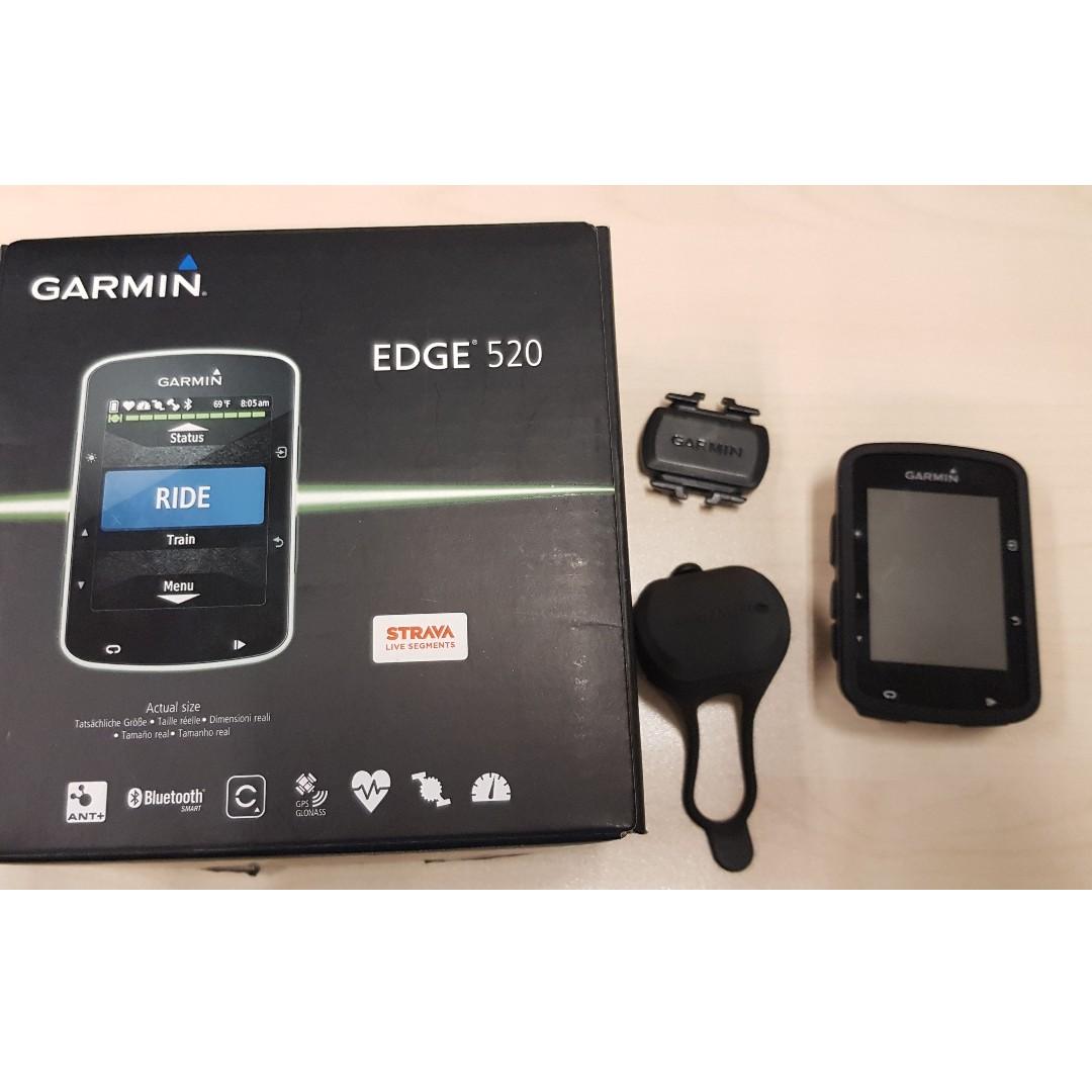 garmin edge 520 speed sensor
