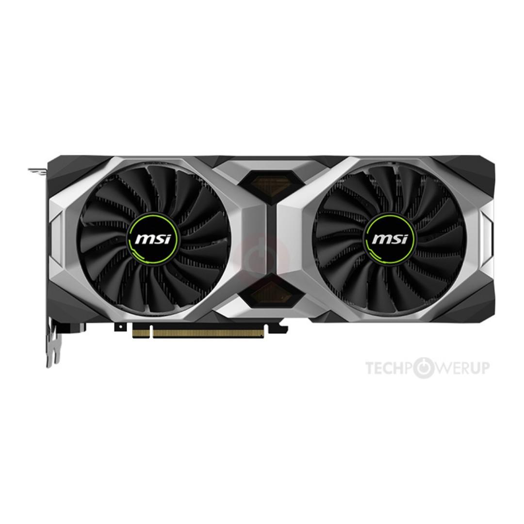 Msi Geforce Rtx 80 Ventus 8g Oc Graphics Card Electronics Computer Parts Accessories On Carousell