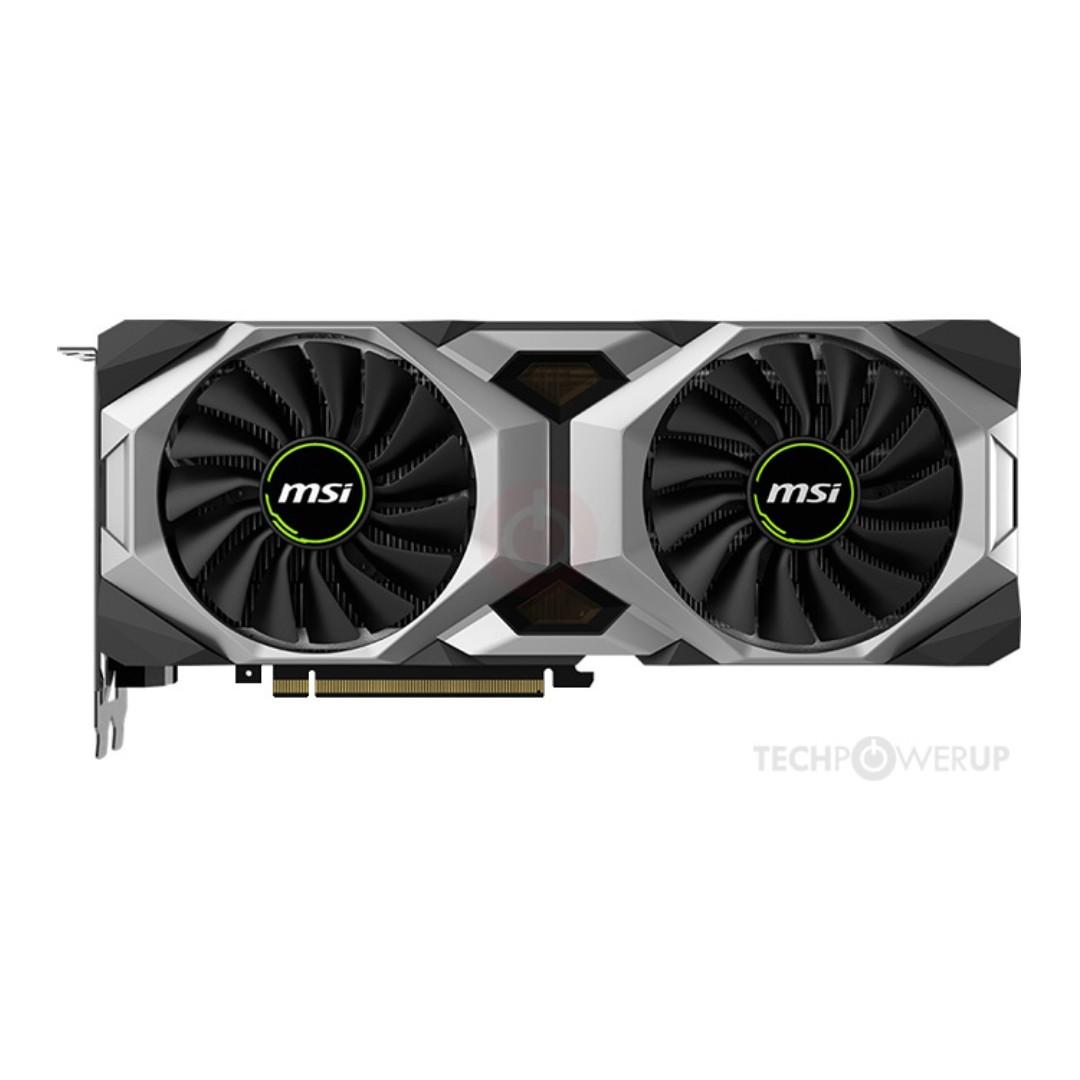 Msi Geforce Rtx 80 Ventus 8g Oc Graphics Card Electronics Computer Parts Accessories On Carousell