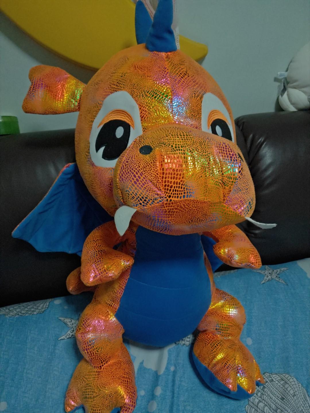 giant dragon stuffed animal