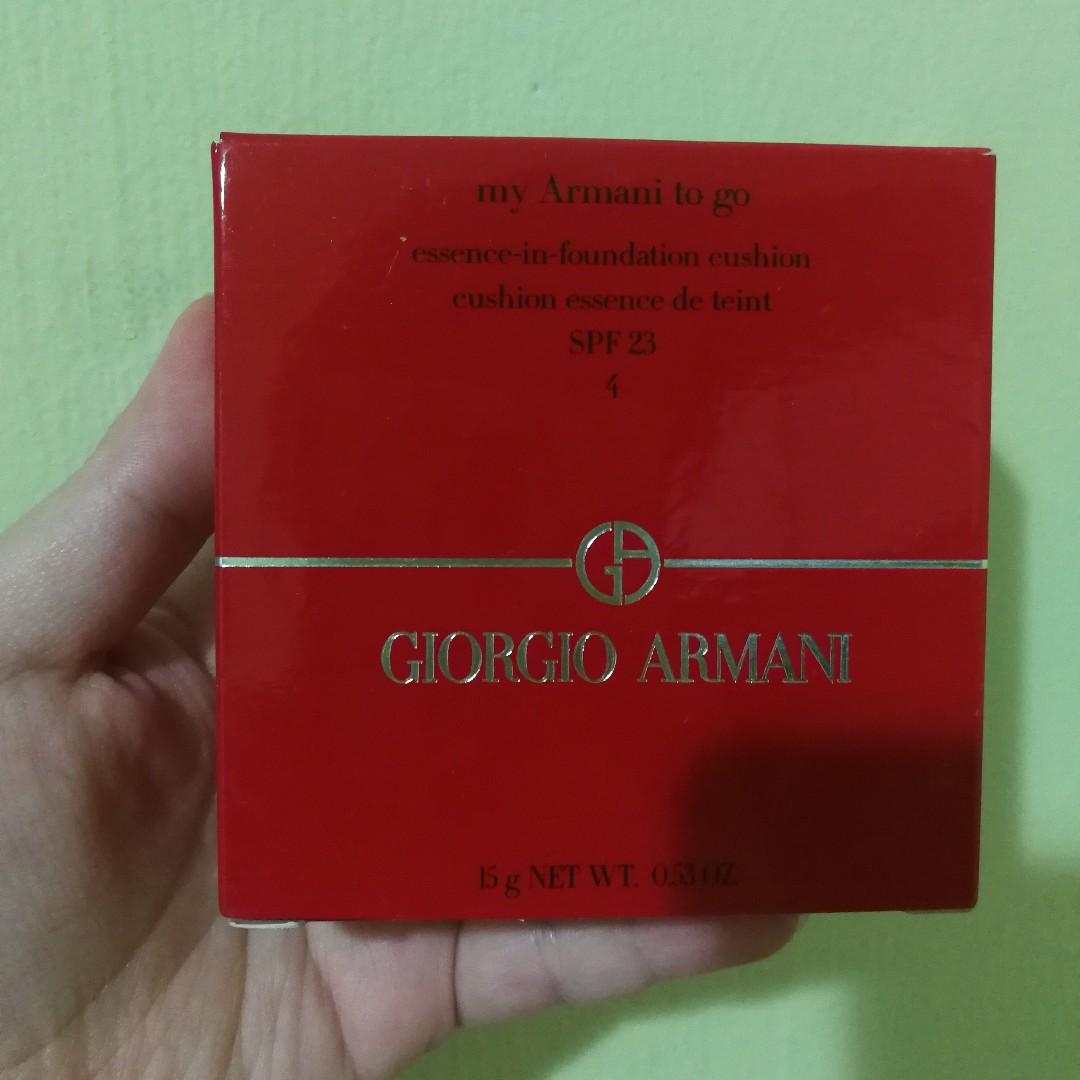 armani cushion to go