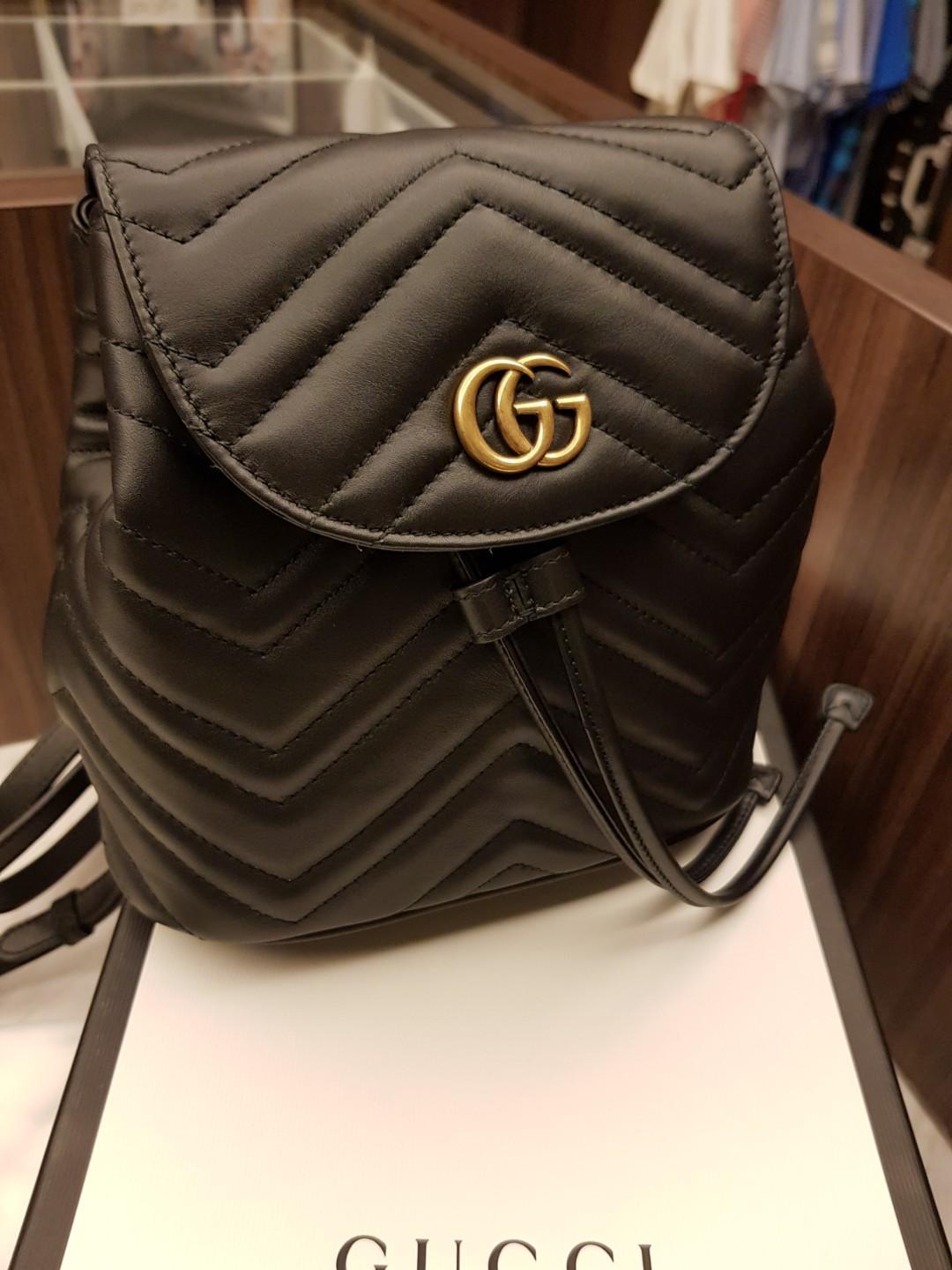 gucci matelasse backpack