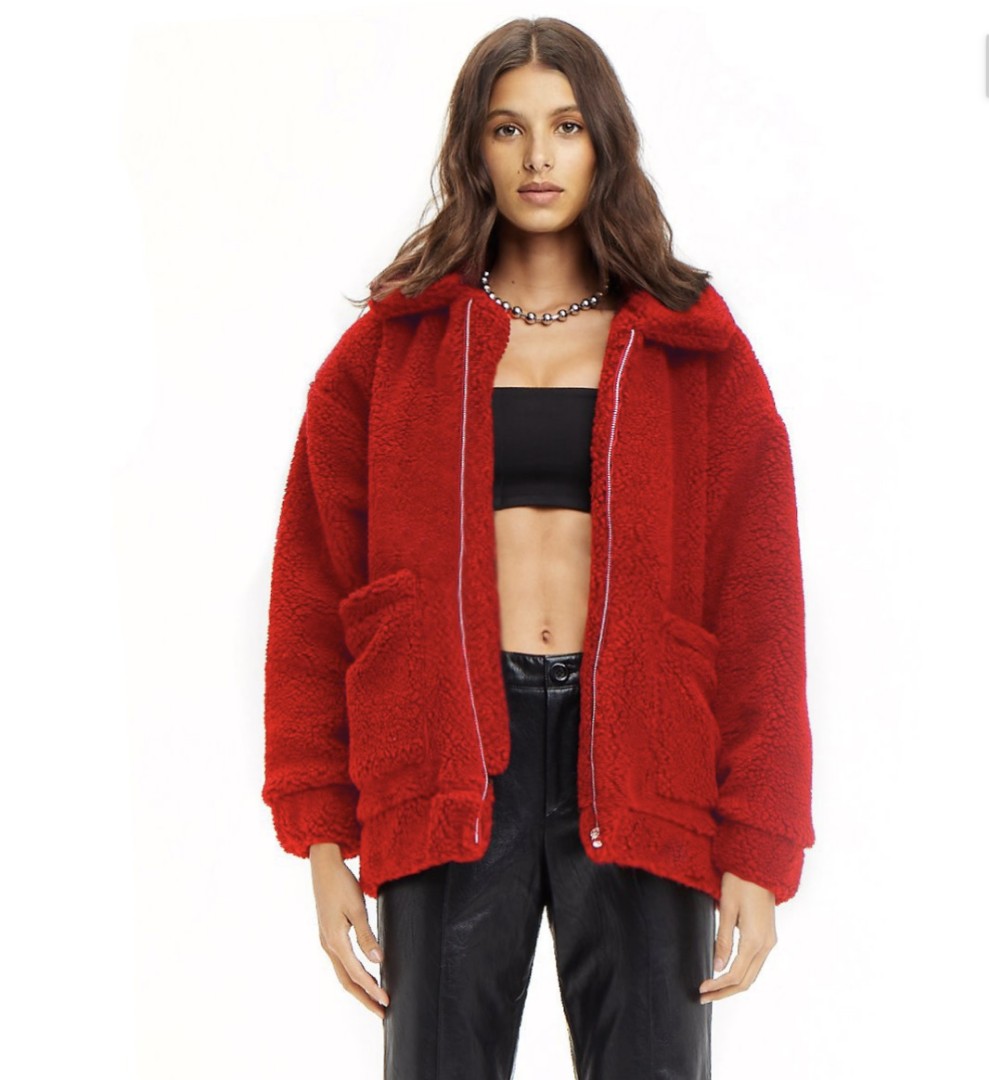 I am gia pixie coat red hot sale